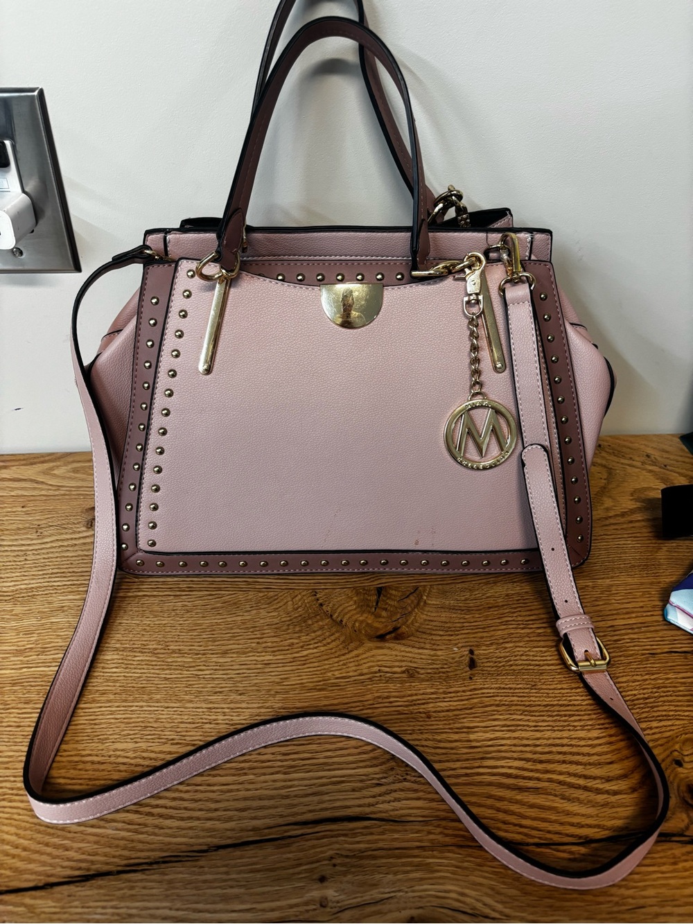 MKF Collection Aubrey Satchel by Mia K Purse
